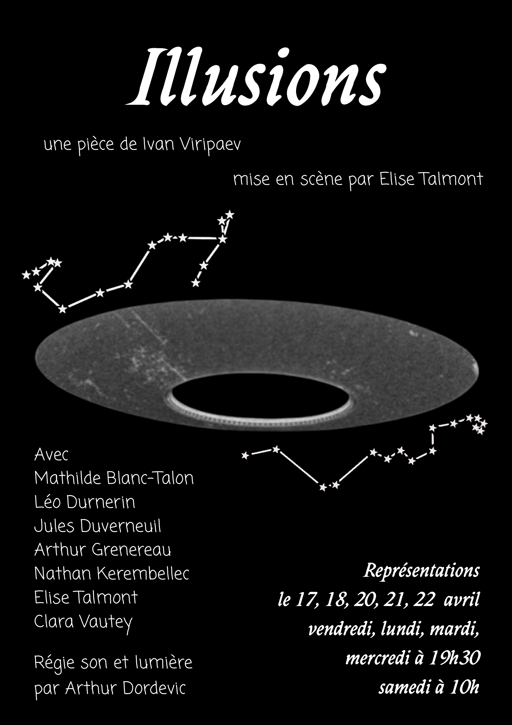 Affiche du spectacle Illusions